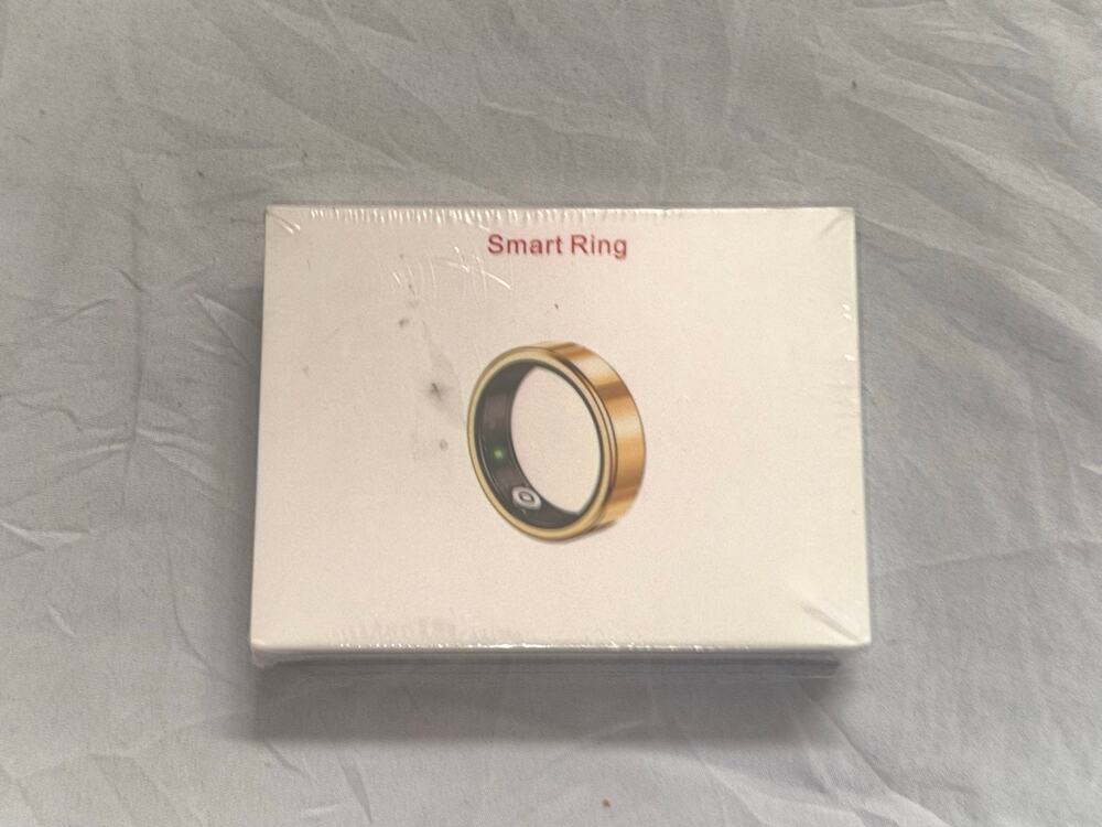 Fitness and Health Tracker Gold Smart Ring size 10 Factory Sealed